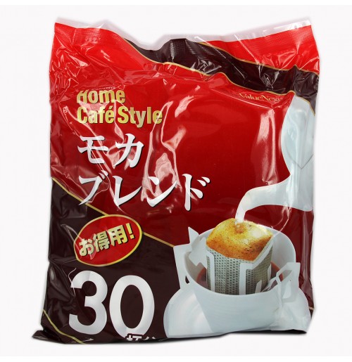 Кофе "Home Cafe Style" молотый "Мокка Бленд" в фильтр-пакетах, 195 г. (6,5 г х 30 порций)