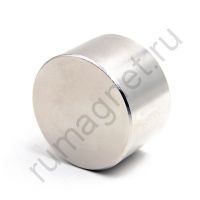 Неодимовый магнит диск 55x25 мм