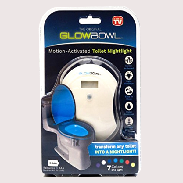 Подсветка для унитаза с датчиком движения Glowbowl