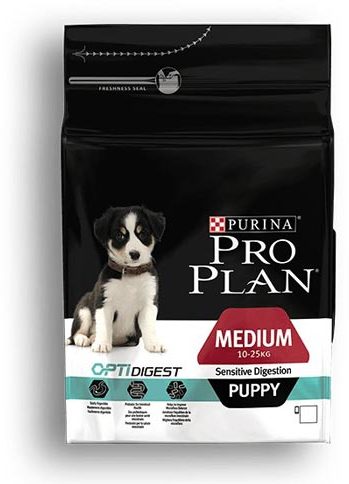 PRO PLAN Puppy Medium Sensitive Digestion Lamb&Rise 3kg /Про План для щенков средних пород, с ягненком и рисом 3кг