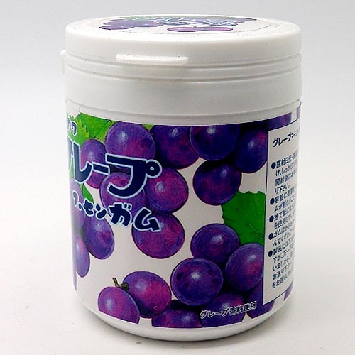 Жевательная резинка со вкусом винограда в банке "Marukawa"130 гр