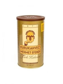 Турецкий кофе KURUKAHVECI MEHMET EFENDI, 500 грамм, молотый