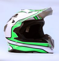 Шлем кроссовый Endurо White Green