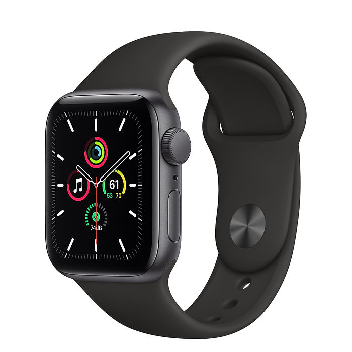 Умные часы Apple Watch SE GPS 44mm Aluminum Case with Sport Band