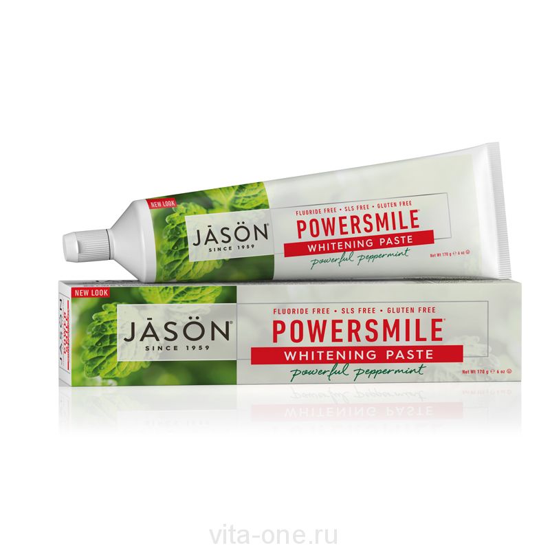 Зубная паста Сила улыбки (Powersmile Toothpaste) Jason (Джейсон) 170 г