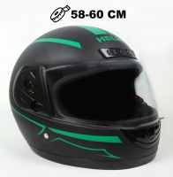 Шлем интеграл Helmo HZF03 BlackMat-Green
