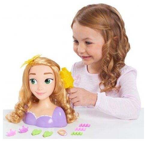 Голова куклы для причёсок - Disney Princess Рапунцель