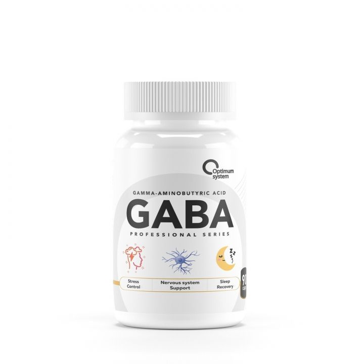 GABA 500mg 90кап (Optimum System)