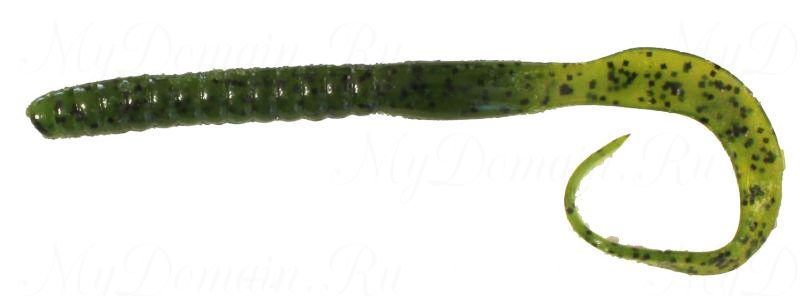 Червь MISTER TWISTER Ribbon Tail 15 см 14BK-Watermelon Seed уп.20 шт.