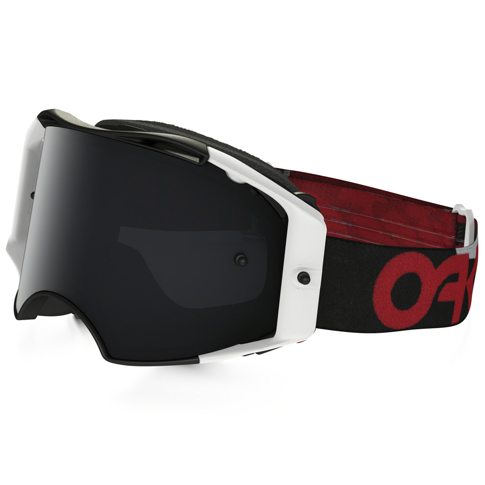 Oakley - Airbrake Factory B1-B очки красно-черные, линза темно-серая