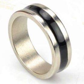 Магнит серебрянное обручальное кольцо