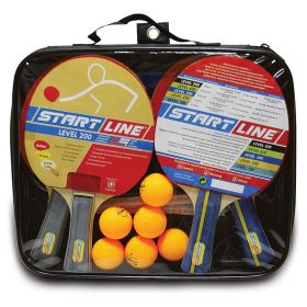 Набор для настольного тенниса Start Laine 4 Ракетки Level 200, 6 Мячей Club Select 61-453-1
