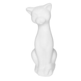 Керамическая фигурка Копилка-раскраска "Кот", размер 10 см × 8 см × 23 см