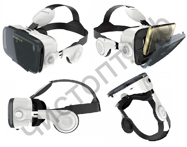 3D ОЧКИ BOBO VR Z4 виртуальной реальности для смартфона 4,7-6 дюйм универс со встроенными наушниками и управлением