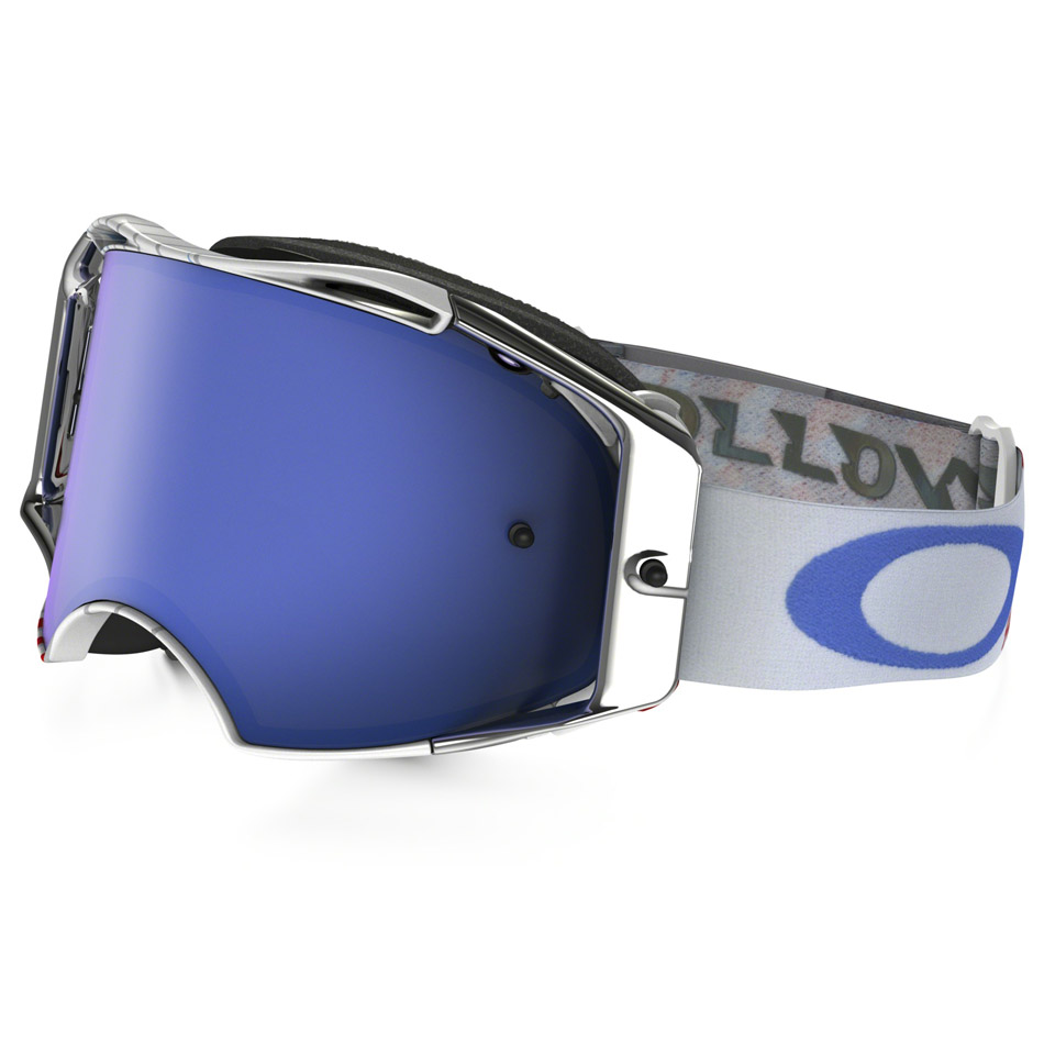 Oakley - Airbrake R. Villopoto Series очки, линза синяя Iridium