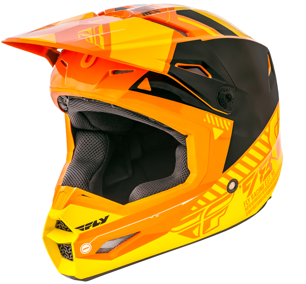 Fly - Kinetic Elite Onset шлем, оранжево-желтый