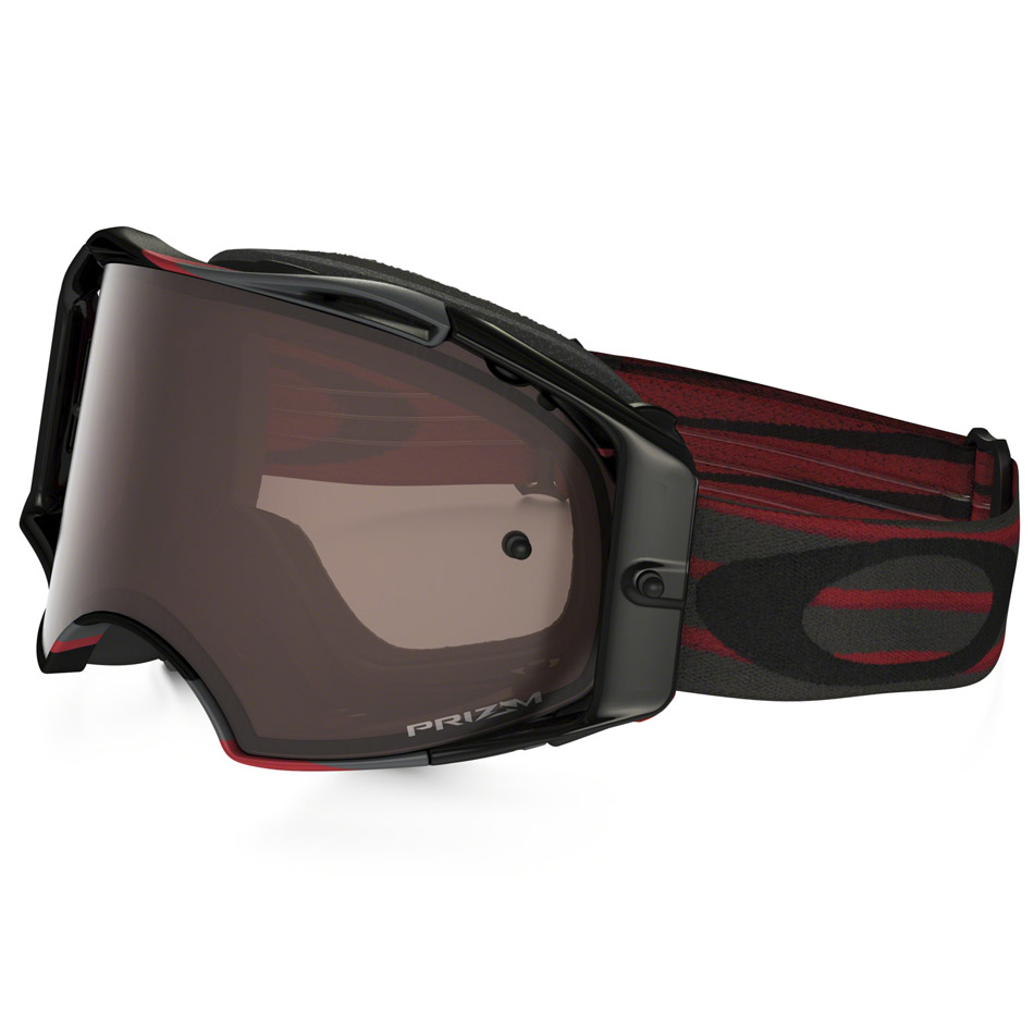 Oakley - Airbrake Nemesis очки красно-черные, линза черная Prizm MX