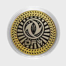 DFM, монета 10 рублей, с гравировкой, монета Вашего авто