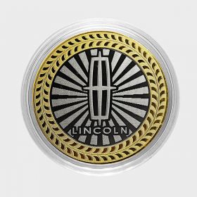 LINCOLN, монета 10 рублей, с гравировкой, монета Вашего авто