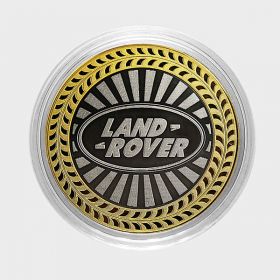 LAND ROVER, монета 10 рублей, с гравировкой, монета Вашего авто