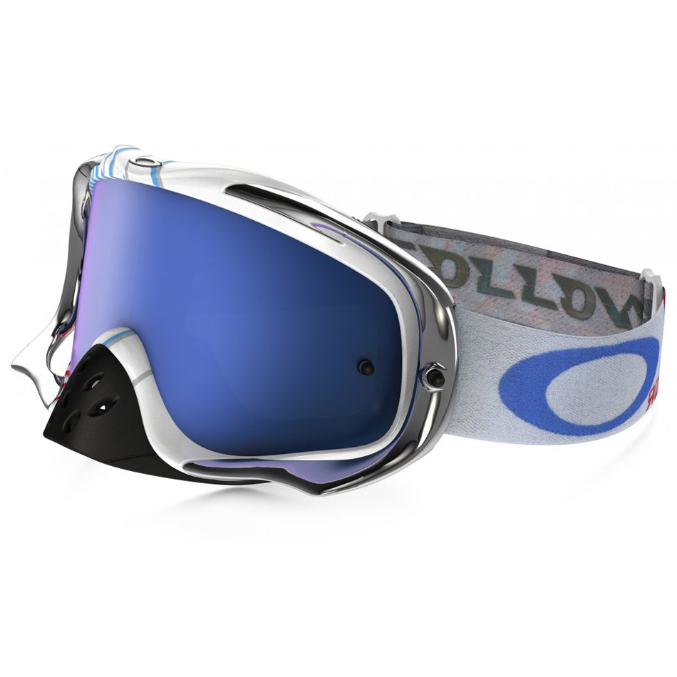 Oakley - Crowbar R. Villopoto очки Series, линза зеркальная синяя