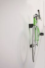 Крепление велосипеда на стену Qube XS (за любую часть рамы, 360 градусов) белое