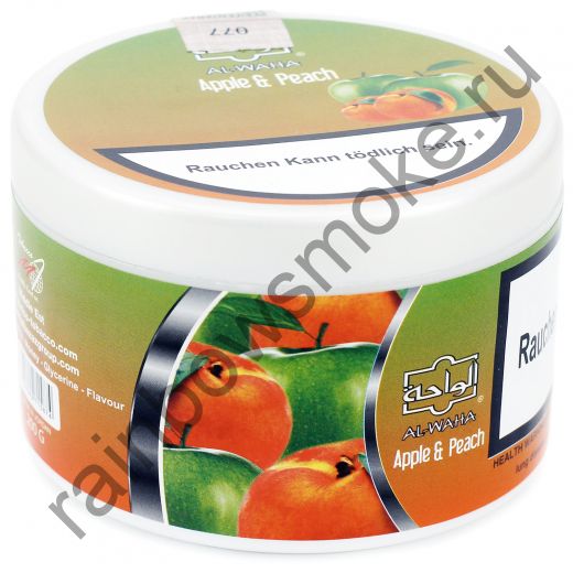 Al Waha 250 гр - Apple & Peach (Яблоко и Персик)