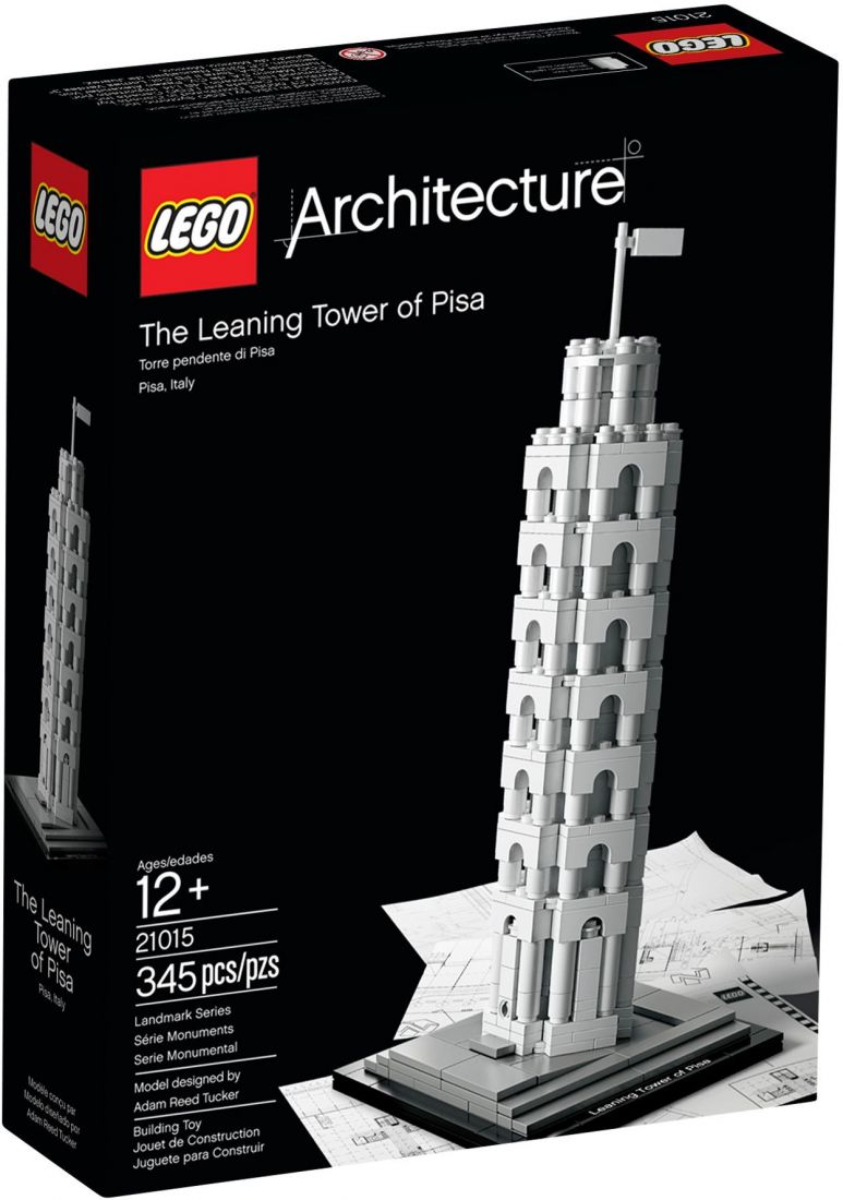 Конструктор ЛЕГО Architecture: Пизанская башня 21015