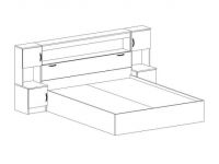 Кровать Бася КР-552 1,6