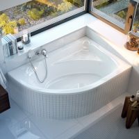 асимметричная ванна Excellent Aquarella 170x110