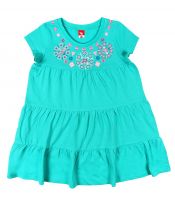 бирюзовое платье девочке 4-5 лет