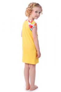 желтая сорочка хлопковая на размер 92
