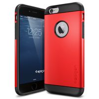 Чехол Spigen Slim Armor для iPhone 6/6S (4.7) красный