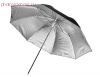Фотозонт серебристый отражающий Mingxing Black / Silver Umbrella (33") 84 см