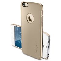 Чехол Spigen Thin Fit A для iPhone 6/6S (4.7) золотой