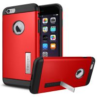 Чехол Spigen Slim Armor для iPhone 6+/6S+ (5.5) красный