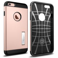 Чехол Spigen Slim Armor для iPhone 6+/6S+ (5.5) розовое золото