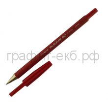 Ручка шариковая Zebra Rubber 80 красная R-8000-R