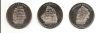 Знаменитые Парусники   Набор монет 1 доллар Острова Гилберта 2017 (6 серия )