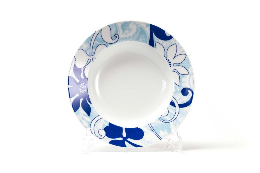 Набор глубоких тарелок 22 см, 6 шт, Bleu Sky (Mimosa)