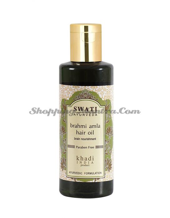 Питательное масло для волос Амла & Брахми Свати Аюрведа | Swati Ayurveda Amla&Brahmi Hair Oil