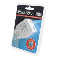 Сетевое зарядное устройство ROBITON USB2400 TWIN