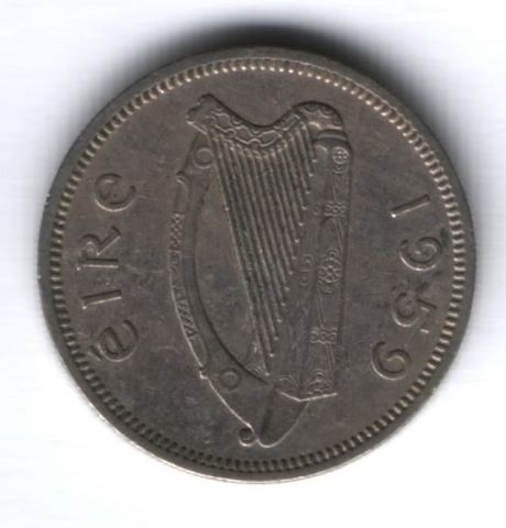 1 шиллинг 1959 г. Ирландия