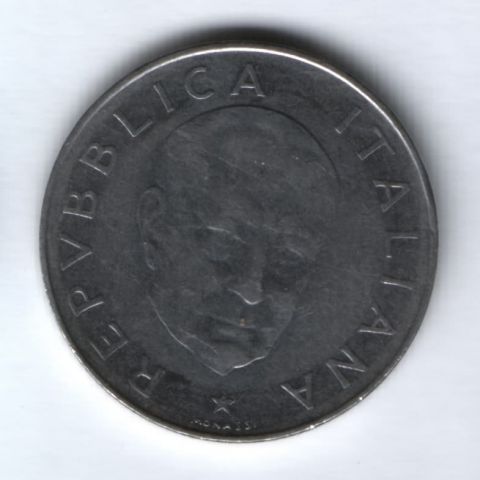 100 лир 1974 г. Италия
