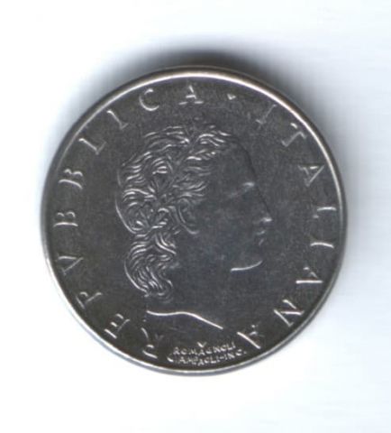 50 лир 1991 г. Италия