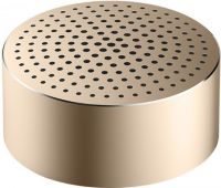 Портативная Bluetooth колонка Xiaomi Mi Portable Round Box золотая
