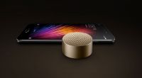 Bluetooth колонка Xiaomi Mi Portable Round Box золотая