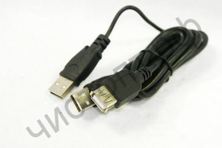 Кабель USB 2.0 Aм вилка(папа)-Aм вилка(папа) + AF (папа) РА-73/81