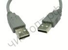 Кабель USB 2.0 Aм вилка(папа)-Aм вилка(папа) с ф/фильтром, 1.8m PERFEO (U4401)