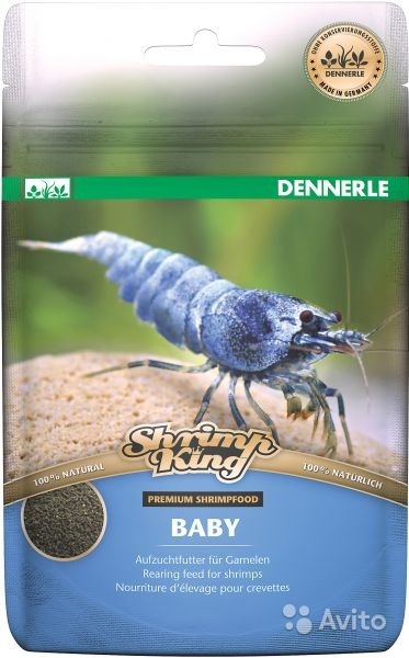 Корм для креветок Dennerle Shrimp King Baby 30г